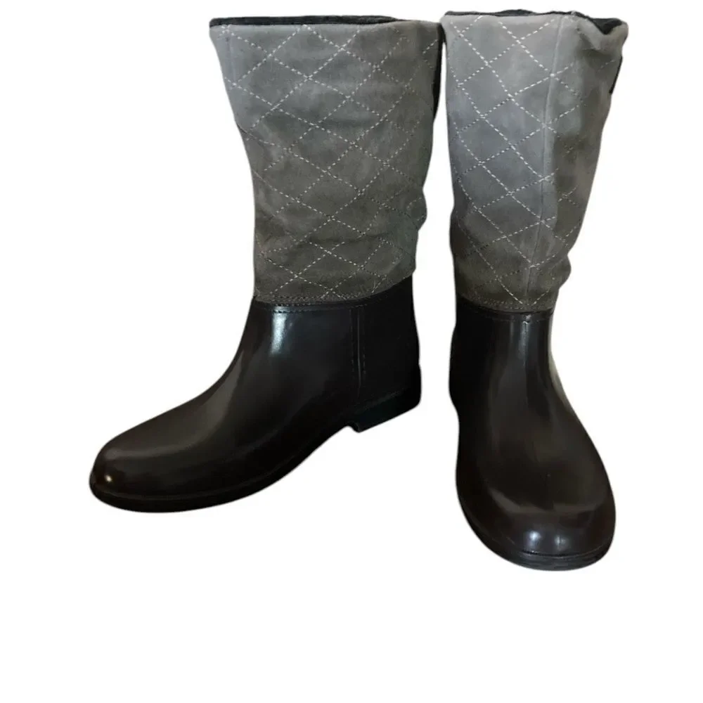 Storm By Cougar Boots Woman’s Size 8 Seville Waterproof Rainboot Mid Hei…